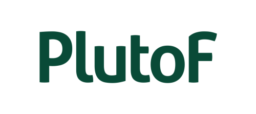 PlutoF logo green